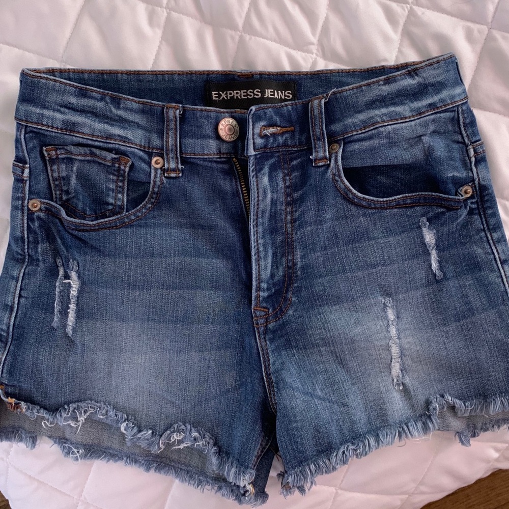 express jean shorts